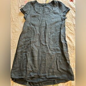 CP Shades Charcoal Linen Dress